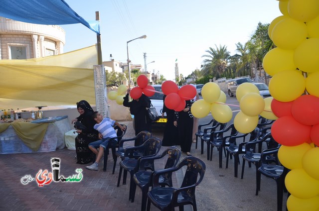 كفرقاسم- فيديو  : الافتتاح الكبير لمعرض ذوق العروس  سنين  يتحول الى مهرجان نسائي تسوقي كبير والحاجة عزية ترحب بالجميع